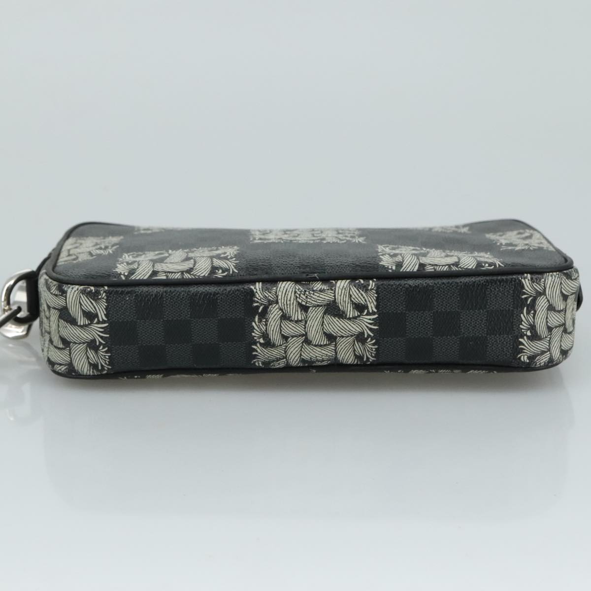 LOUIS VUITTON Graphite Christopher Nemeth Pochette Volga Bag N61228 107956