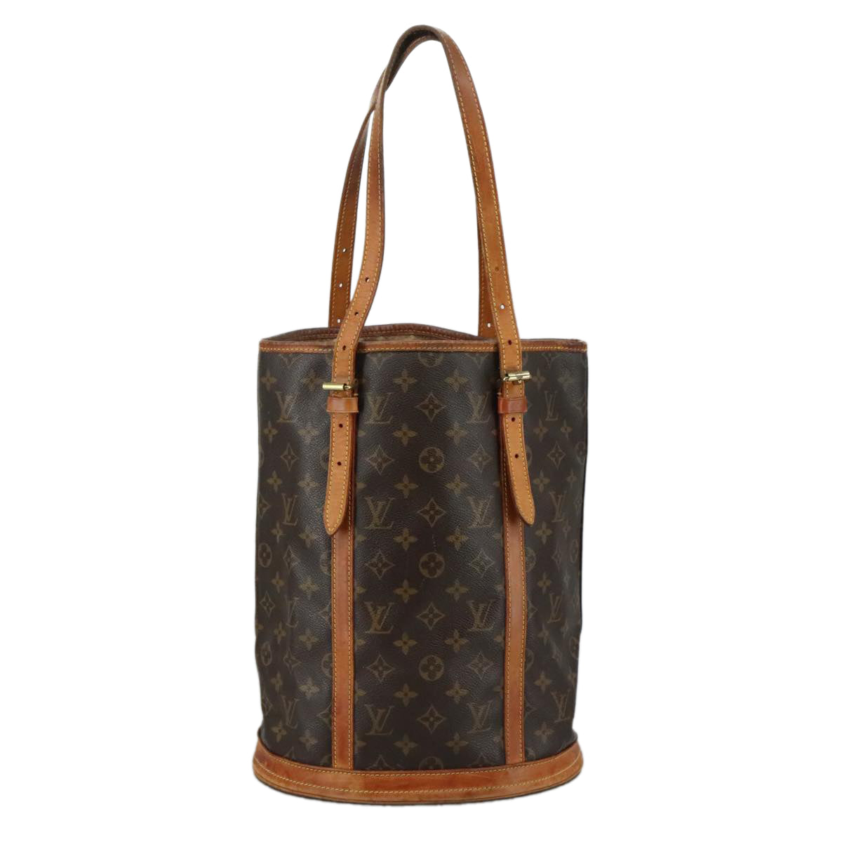 LOUIS VUITTON Monogram Bucket GM Shoulder Bag M42236 LV 107957