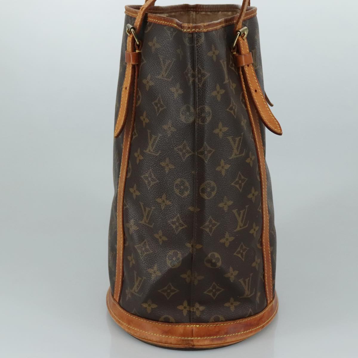 LOUIS VUITTON Monogram Bucket GM Shoulder Bag M42236 LV 107957