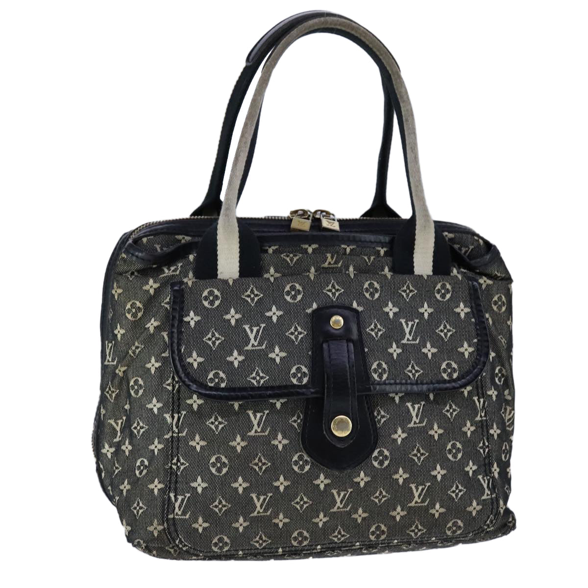 LOUIS VUITTON Monogram Mini Sac Marie Kate Hand Bag Black M92508 LV 107975