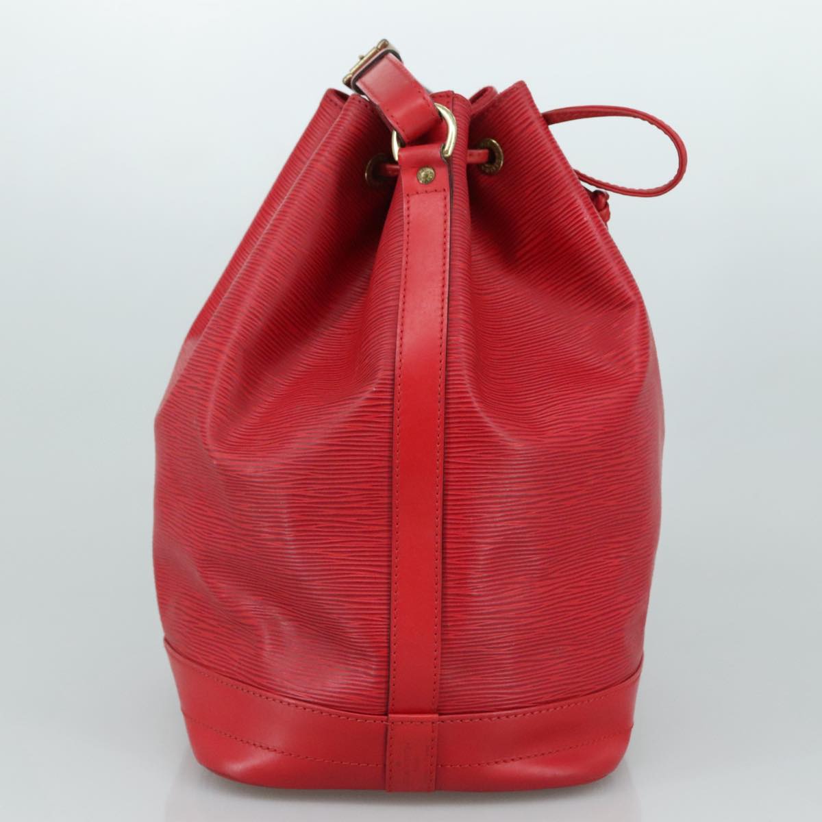 LOUIS VUITTON Epi Noe Shoulder Bag Red M44007 LV 107977