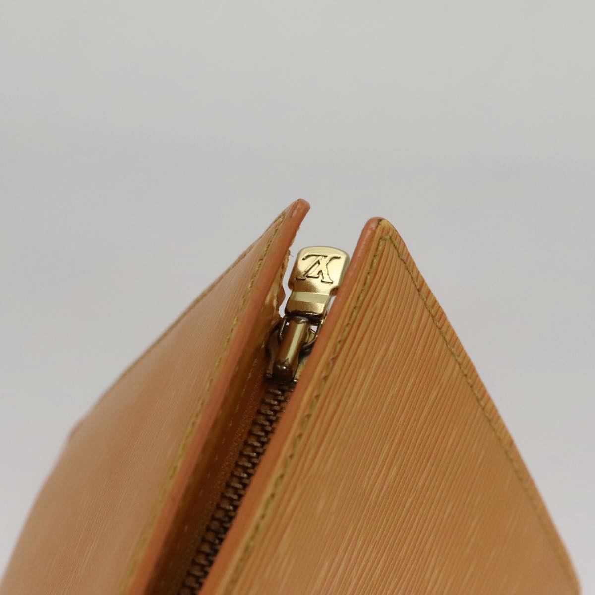 LOUIS VUITTON Epi Sac Triangle Hand Bag Yellow M52099 LV 107994