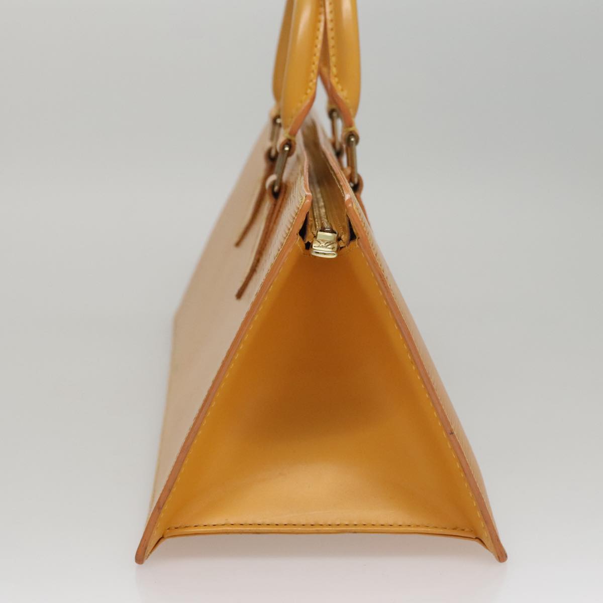 LOUIS VUITTON Epi Sac Triangle Hand Bag Yellow M52099 LV 107994