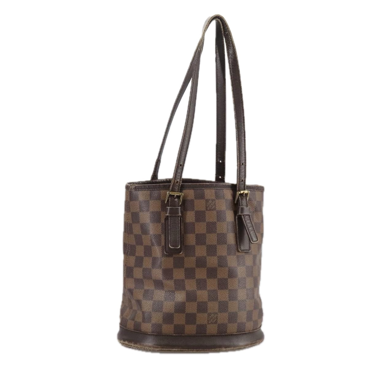 LOUIS VUITTON Damier Ebene Marais Shoulder Bag N42240 LV 108000
