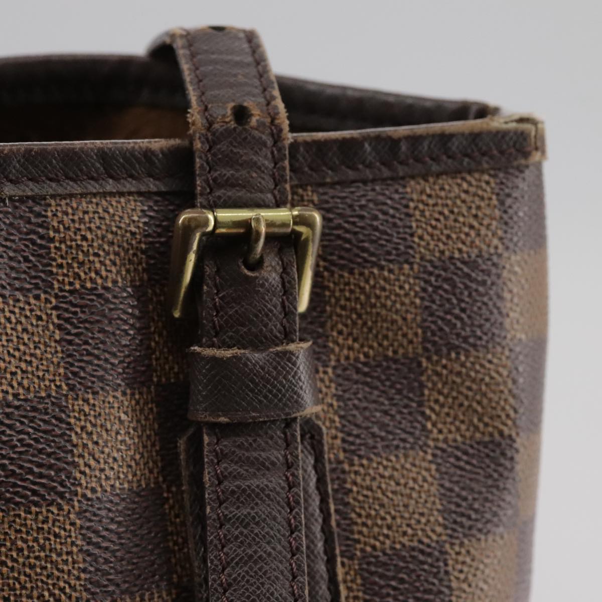 LOUIS VUITTON Damier Ebene Marais Shoulder Bag N42240 LV 108000