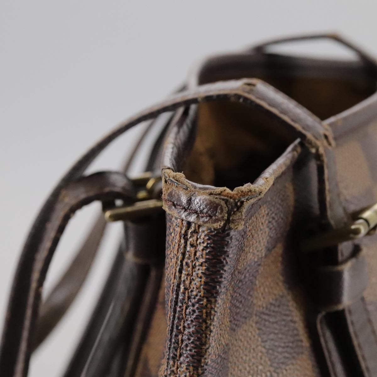 LOUIS VUITTON Damier Ebene Marais Shoulder Bag N42240 LV 108000