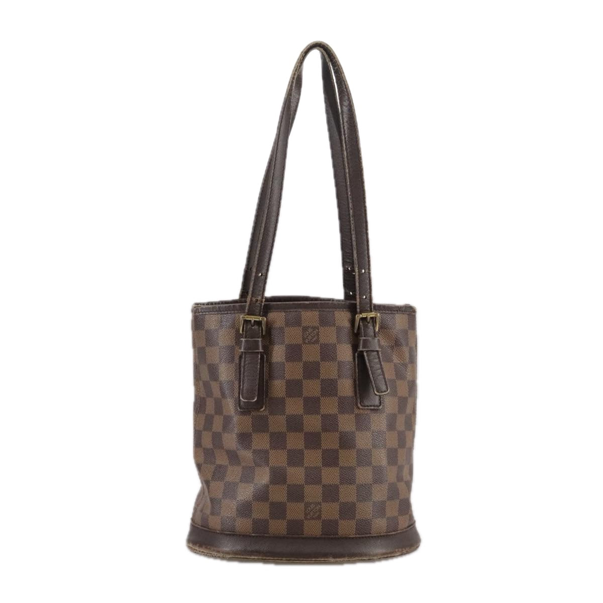 LOUIS VUITTON Damier Ebene Marais Shoulder Bag N42240 LV 108000