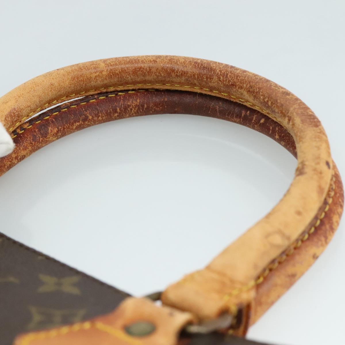 LOUIS VUITTON Monogram Sac Plat Hand Bag M51140 LV 108013