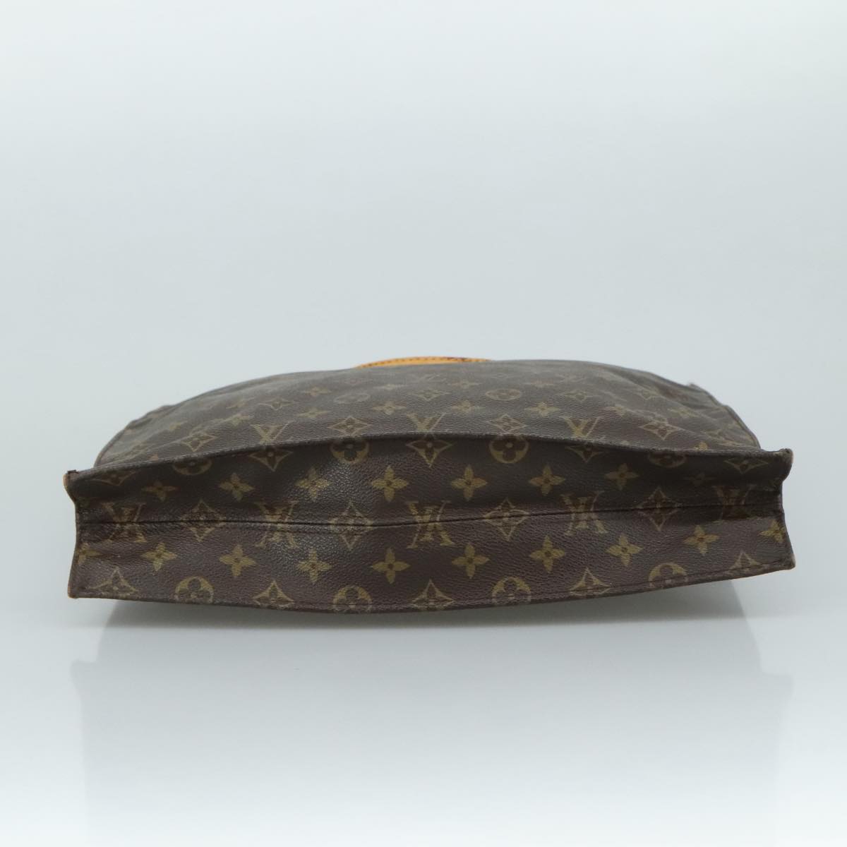 LOUIS VUITTON Monogram Sac Plat Hand Bag M51140 LV 108013
