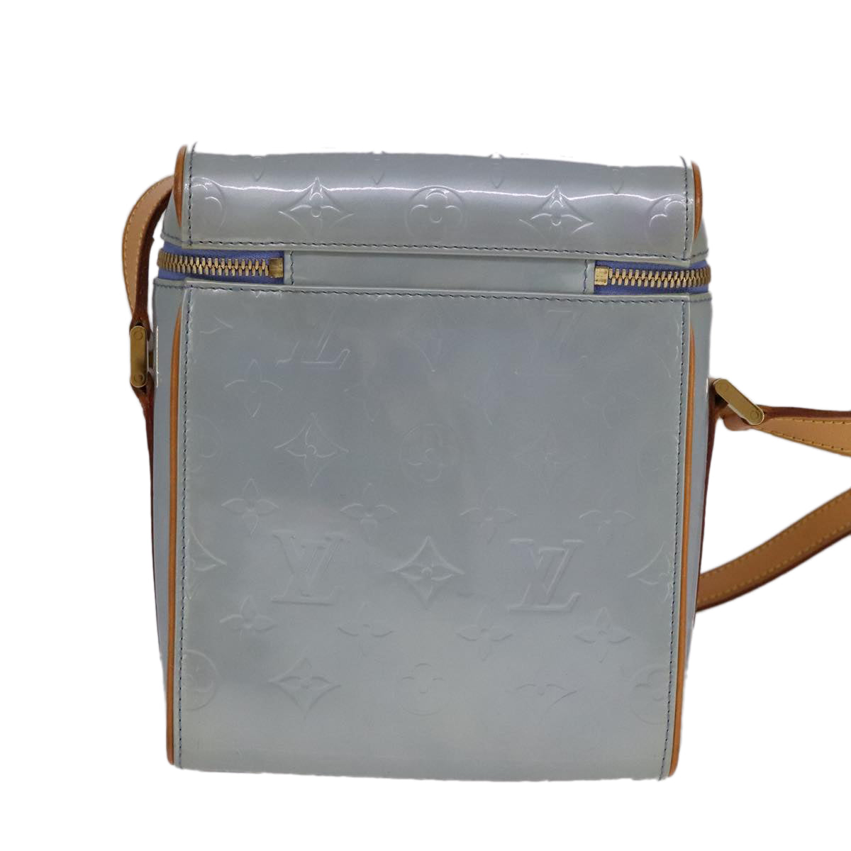 LOUIS VUITTON Monogram Vernis Sullivan Vertical Bag Lavande M91258 108017