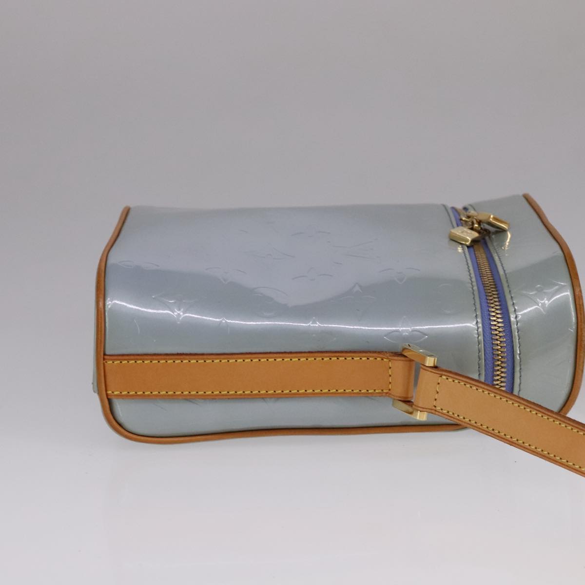 LOUIS VUITTON Monogram Vernis Sullivan Vertical Bag Lavande M91258 108017