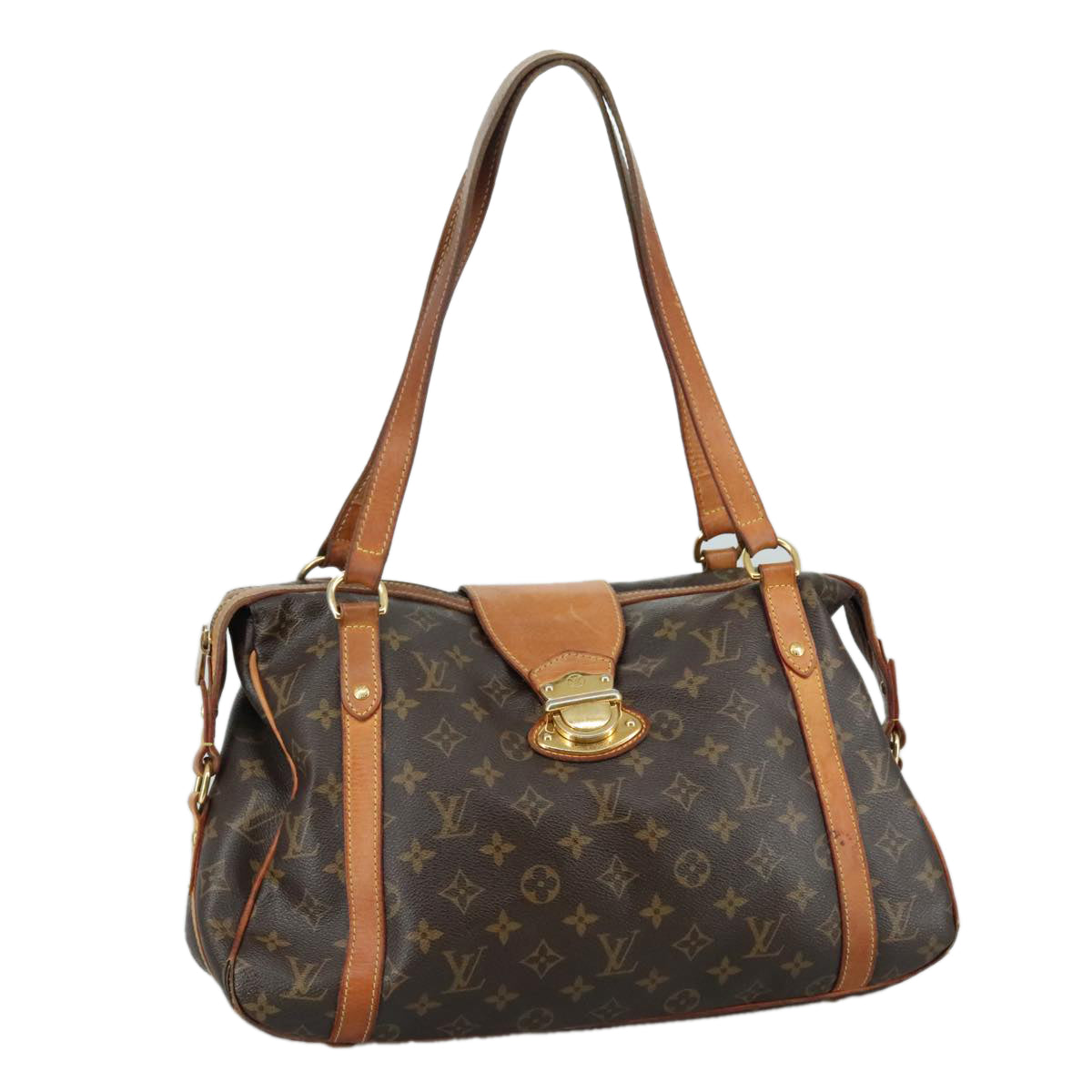 LOUIS VUITTON Monogram Stresa PM Tote Bag N42220 LV 108023