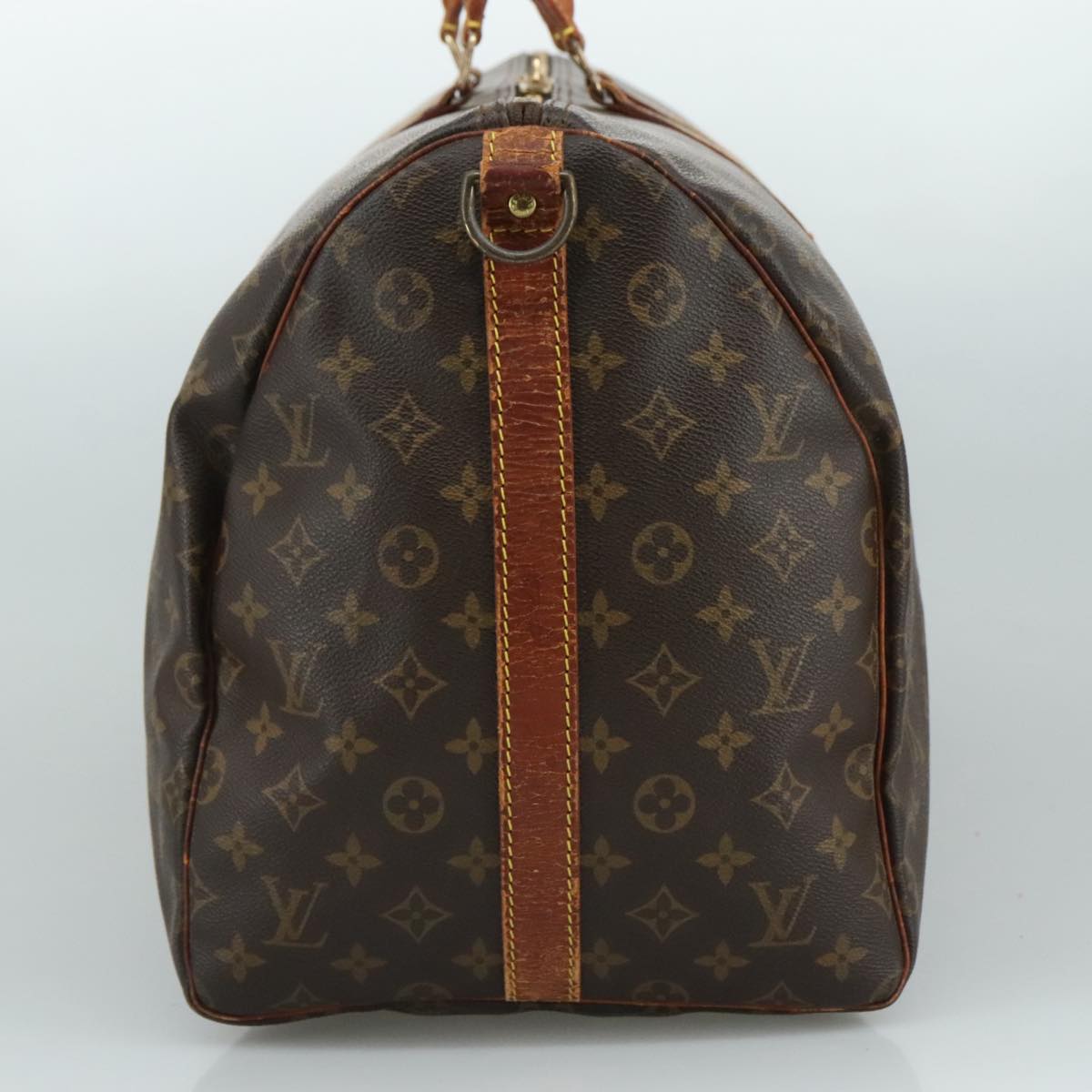 LOUIS VUITTON Monogram Keepall Bandouliere 55 Boston Bag M41414 LV 108024