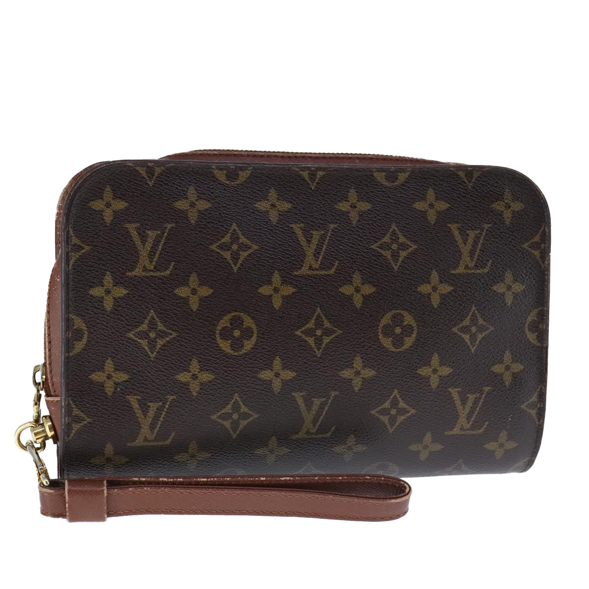 LOUIS VUITTON Monogram Orsay Clutch Bag M51790 LV 108025