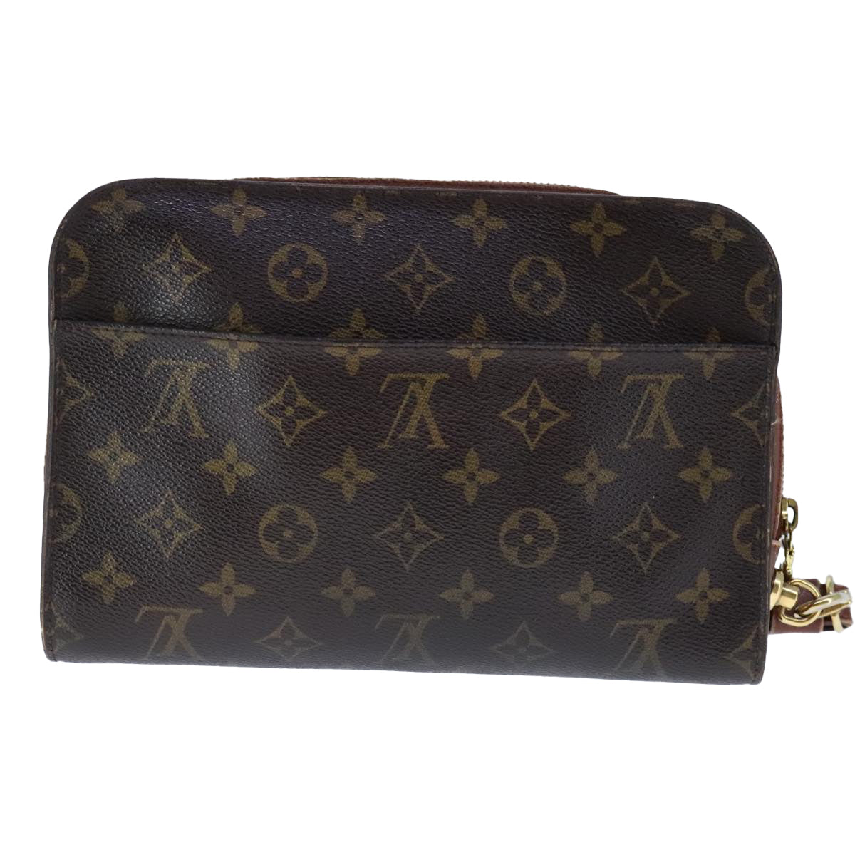 LOUIS VUITTON Monogram Orsay Clutch Bag M51790 LV 108025