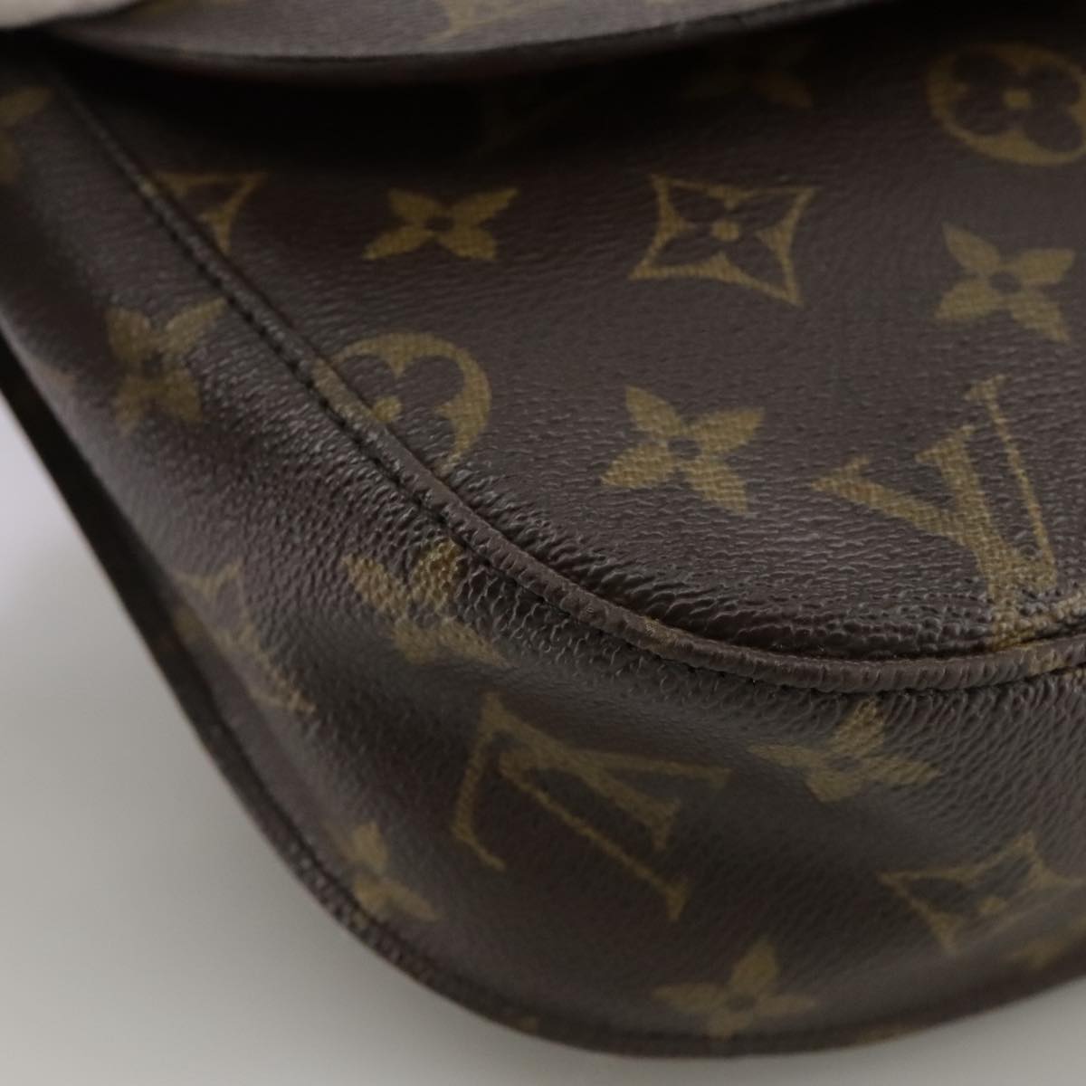 LOUIS VUITTON Monogram Saint Cloud GM Shoulder Bag M51242 LV 108051