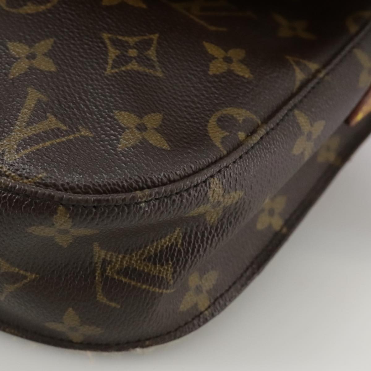 LOUIS VUITTON Monogram Saint Cloud GM Shoulder Bag M51242 LV 108051