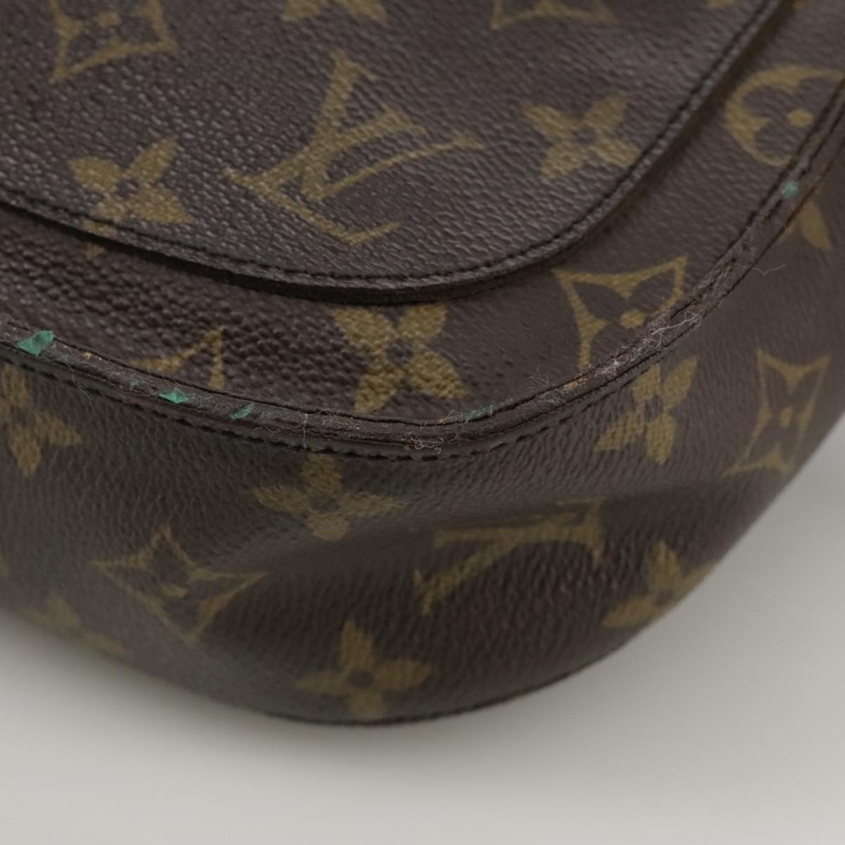 LOUIS VUITTON Monogram Saint Cloud GM Shoulder Bag M51242 LV 108051