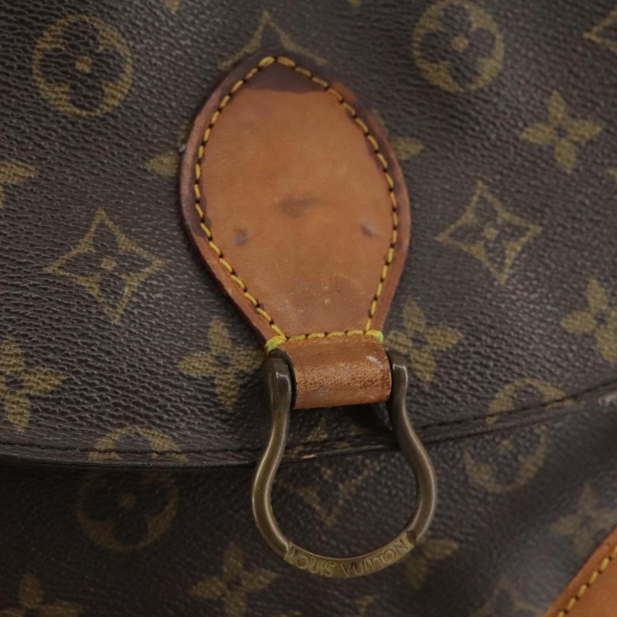 LOUIS VUITTON Monogram Saint Cloud GM Shoulder Bag M51242 LV 108051