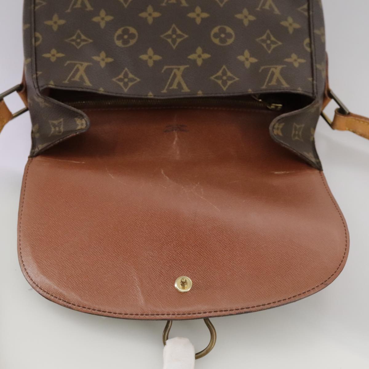 LOUIS VUITTON Monogram Saint Cloud GM Shoulder Bag M51242 LV 108051