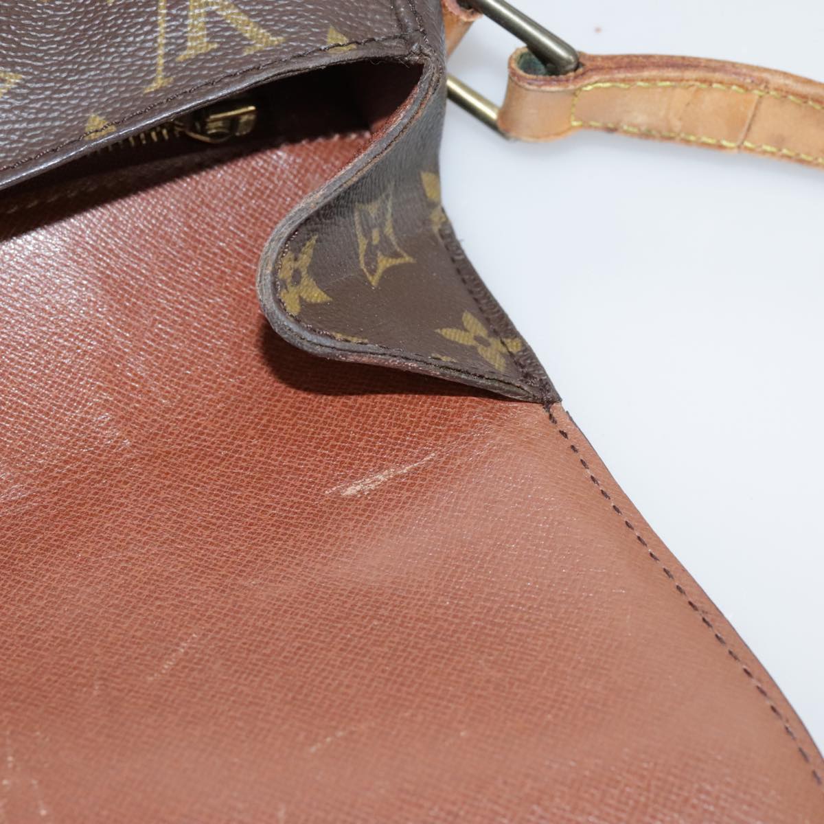 LOUIS VUITTON Monogram Saint Cloud GM Shoulder Bag M51242 LV 108051