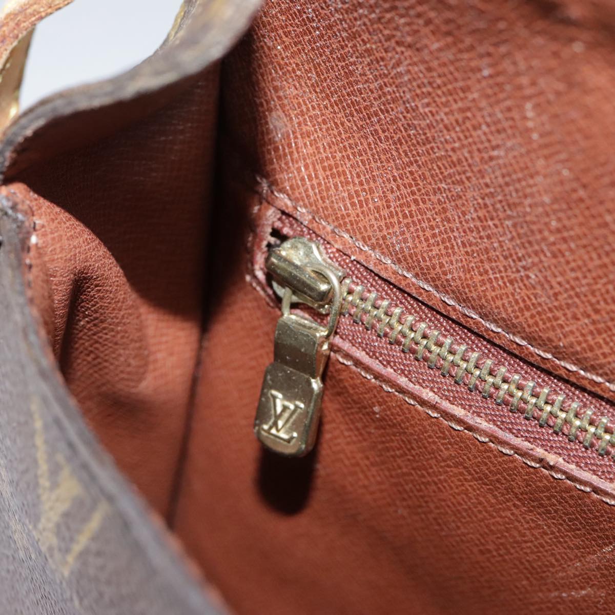 LOUIS VUITTON Monogram Saint Cloud GM Shoulder Bag M51242 LV 108051