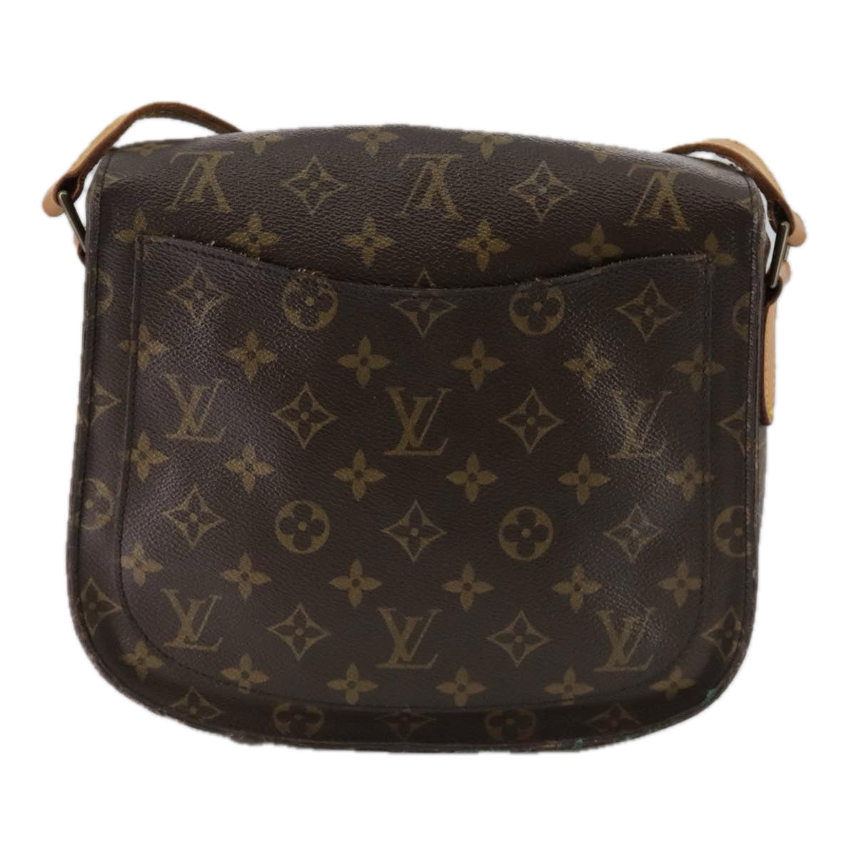 LOUIS VUITTON Monogram Saint Cloud GM Shoulder Bag M51242 LV 108051