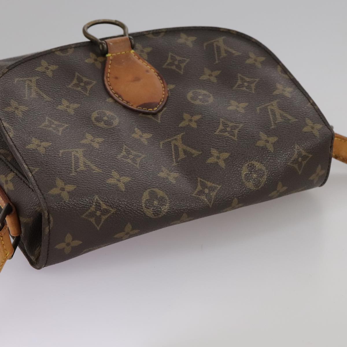 LOUIS VUITTON Monogram Saint Cloud GM Shoulder Bag M51242 LV 108051