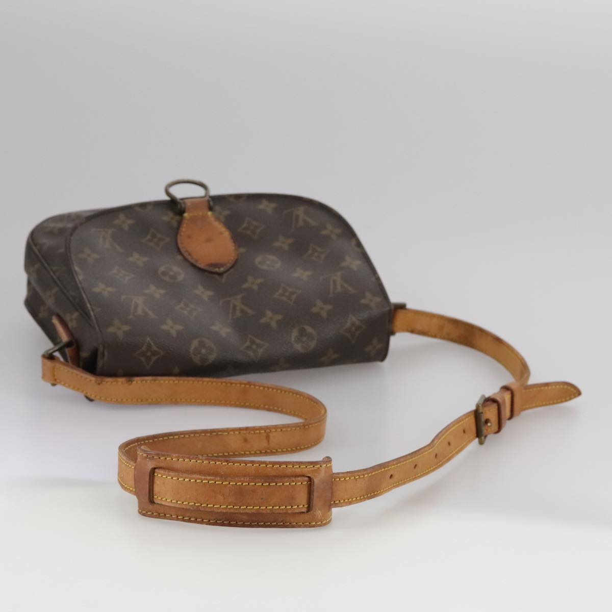LOUIS VUITTON Monogram Saint Cloud GM Shoulder Bag M51242 LV 108051
