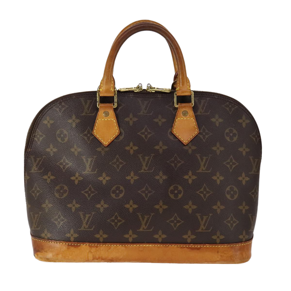 LOUIS VUITTON Monogram Alma Hand Bag M51130 LV 108054