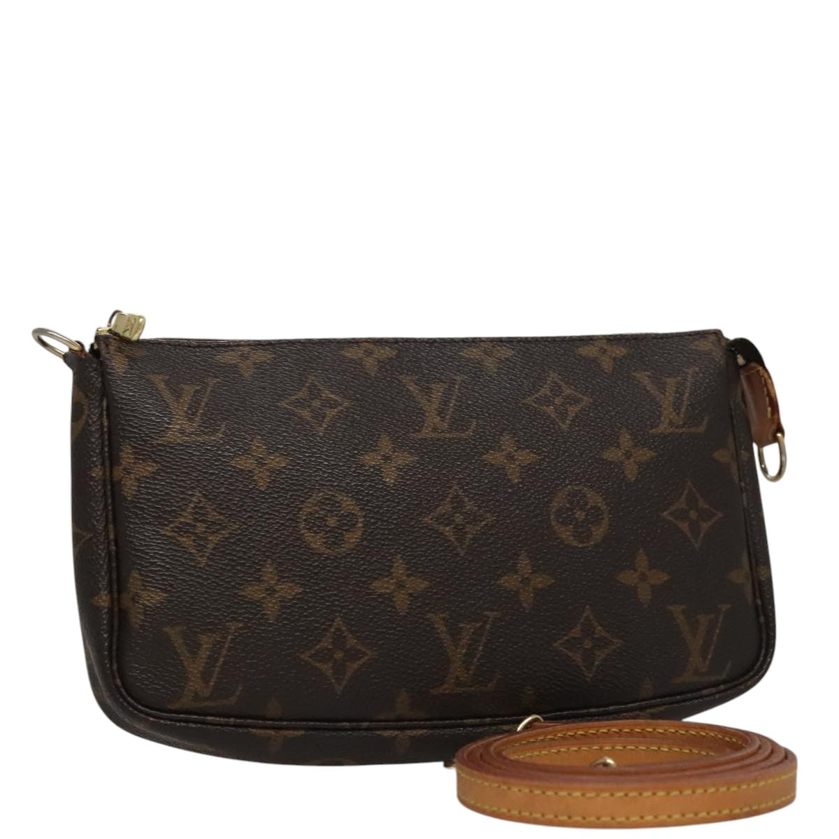 LOUIS VUITTON Monogram Pochette Accessoires Pouch M51980 LV 108068