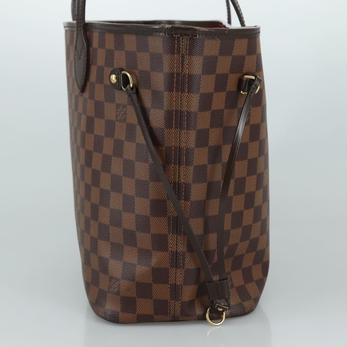 LOUIS VUITTON Damier Ebene Neverfull MM Tote Bag N51105 LV 108085