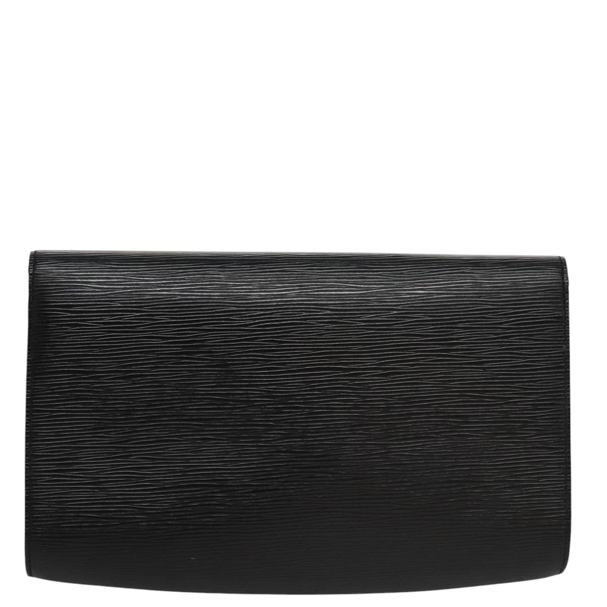 LOUIS VUITTON Epi Chaillot Clutch Bag Black M52542 LV 108091