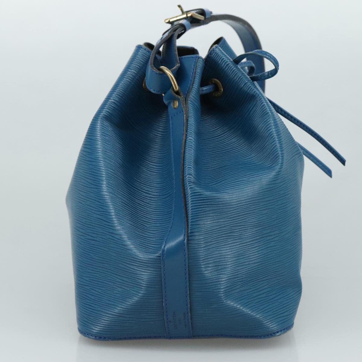LOUIS VUITTON Epi Petit Noe Shoulder Bag Blue M44105 LV 108093