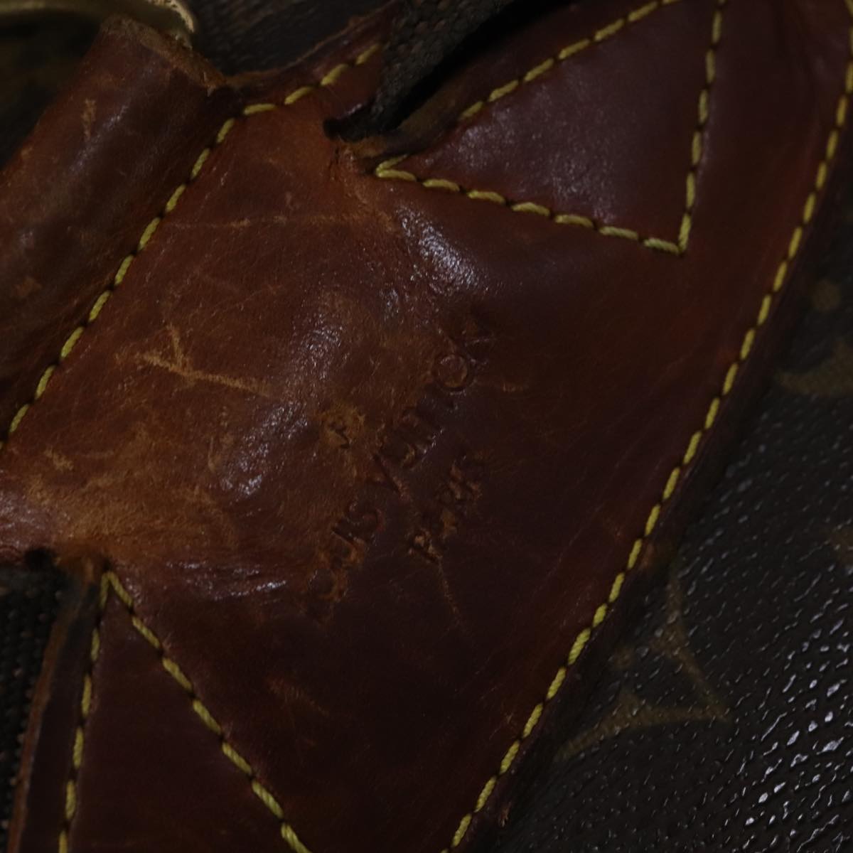LOUIS VUITTON Monogram Montsouris GM Backpack M51135 LV 108105