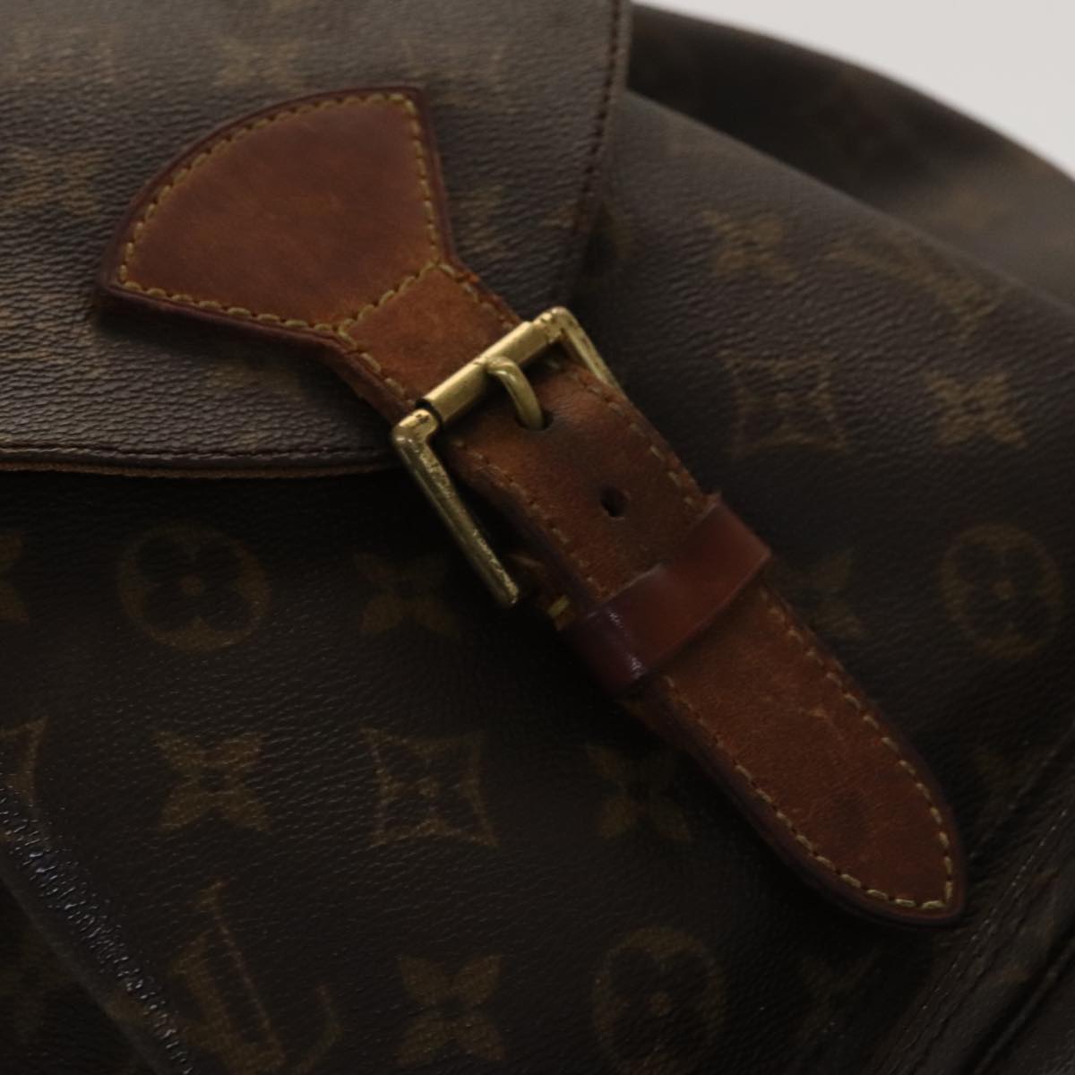 LOUIS VUITTON Monogram Montsouris GM Backpack M51135 LV 108105