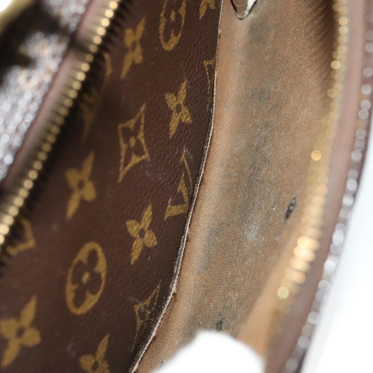 LOUIS VUITTON Monogram Montsouris GM Backpack M51135 LV 108105