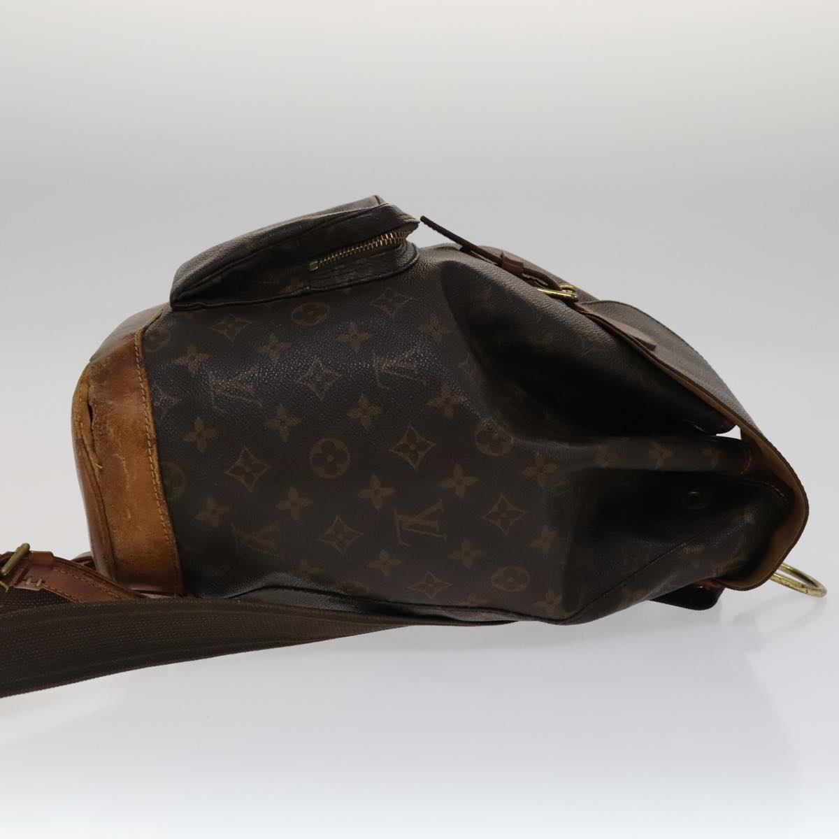 LOUIS VUITTON Monogram Montsouris GM Backpack M51135 LV 108105