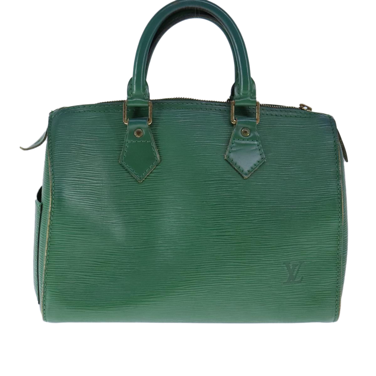 LOUIS VUITTON Epi Speedy 25 Hand Bag Borneo Green M43014 LV 108109