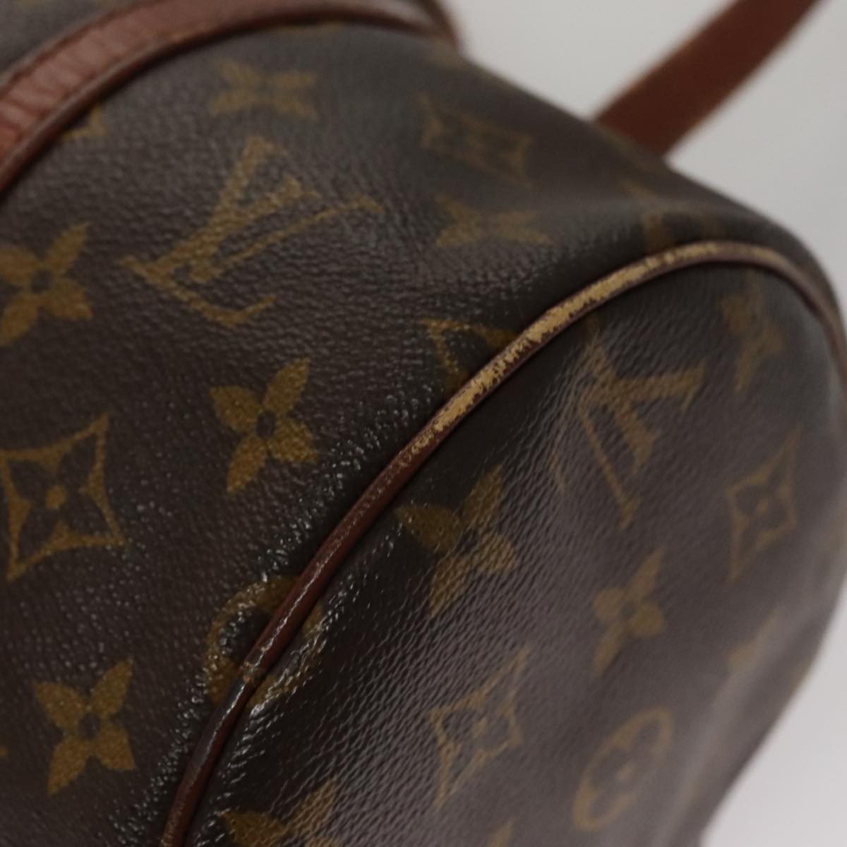 LOUIS VUITTON Monogram Papillon 30 Hand Bag M51385 LV 108112