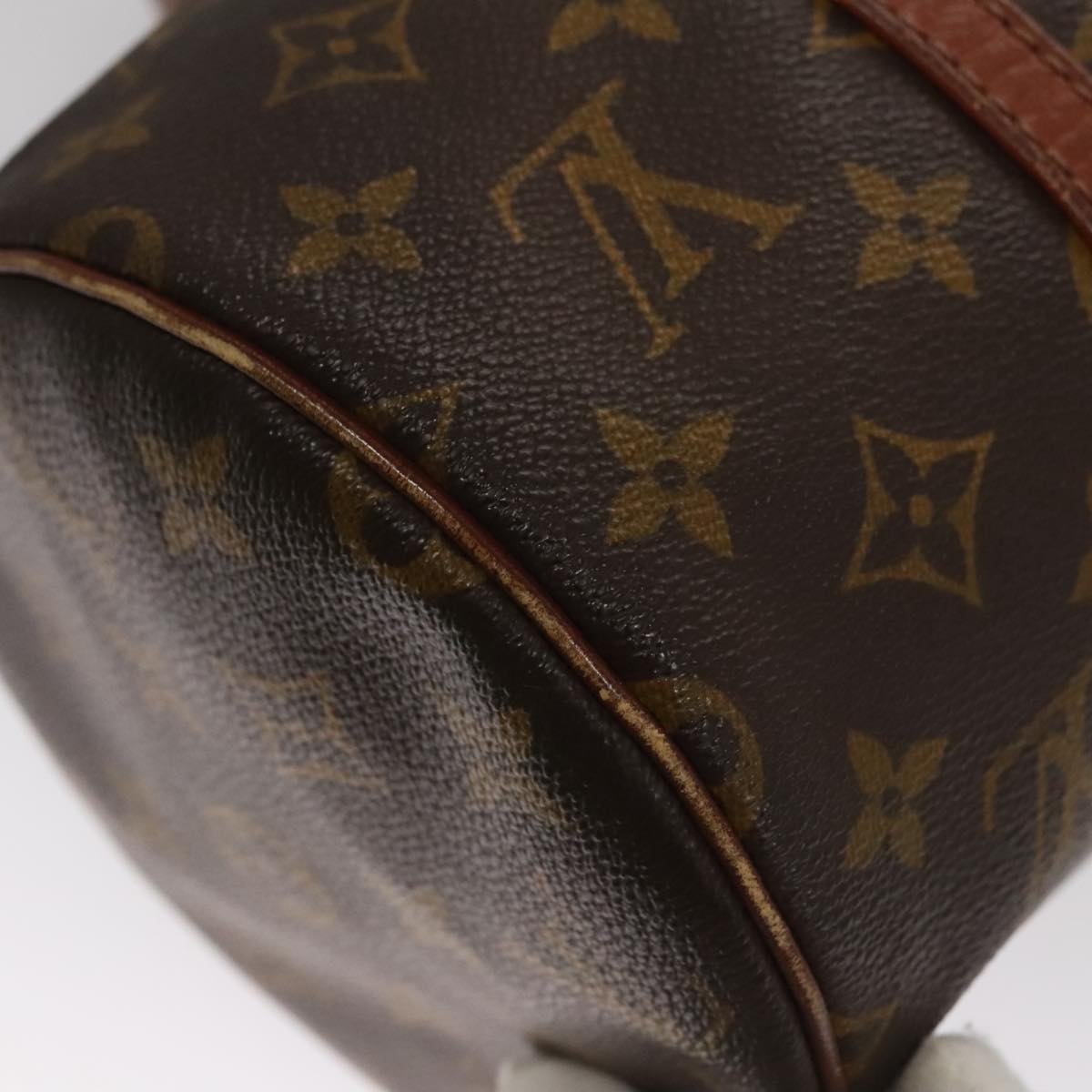 LOUIS VUITTON Monogram Papillon 30 Hand Bag M51385 LV 108112