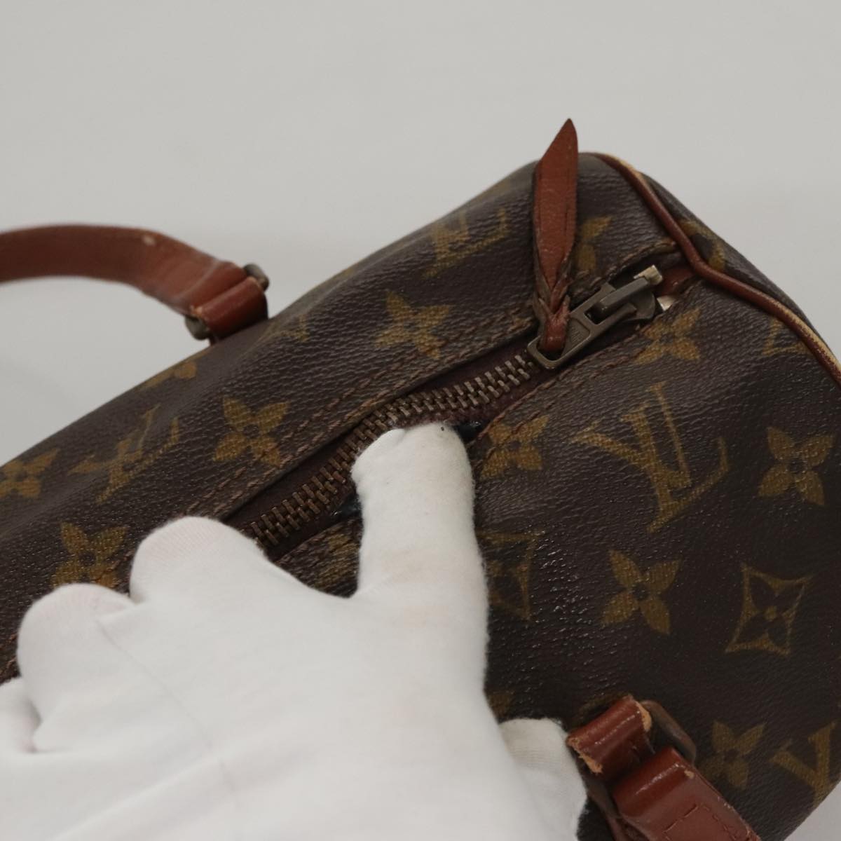 LOUIS VUITTON Monogram Papillon 30 Hand Bag M51385 LV 108112