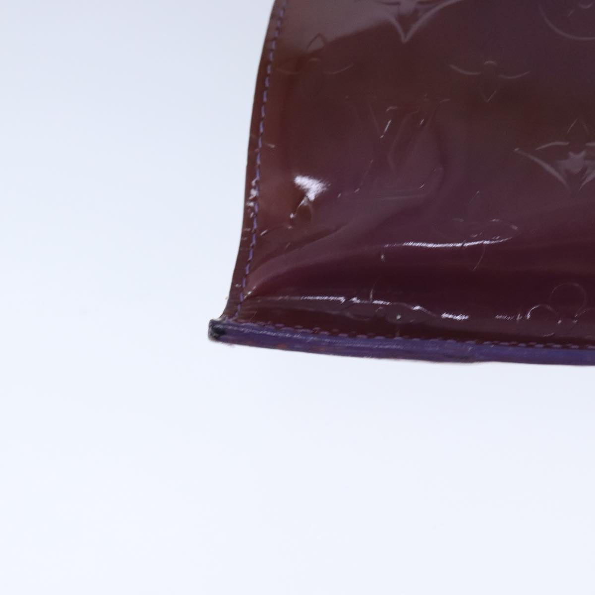 LOUIS VUITTON Monogram Vernis Stanton Tote Bag Purple Viole M91079 108114
