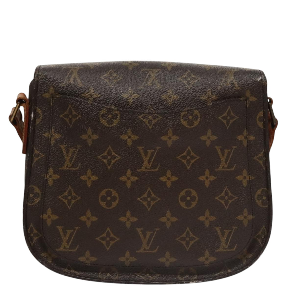 LOUIS VUITTON Monogram Saint Cloud GM Shoulder Bag M51242 LV 108130