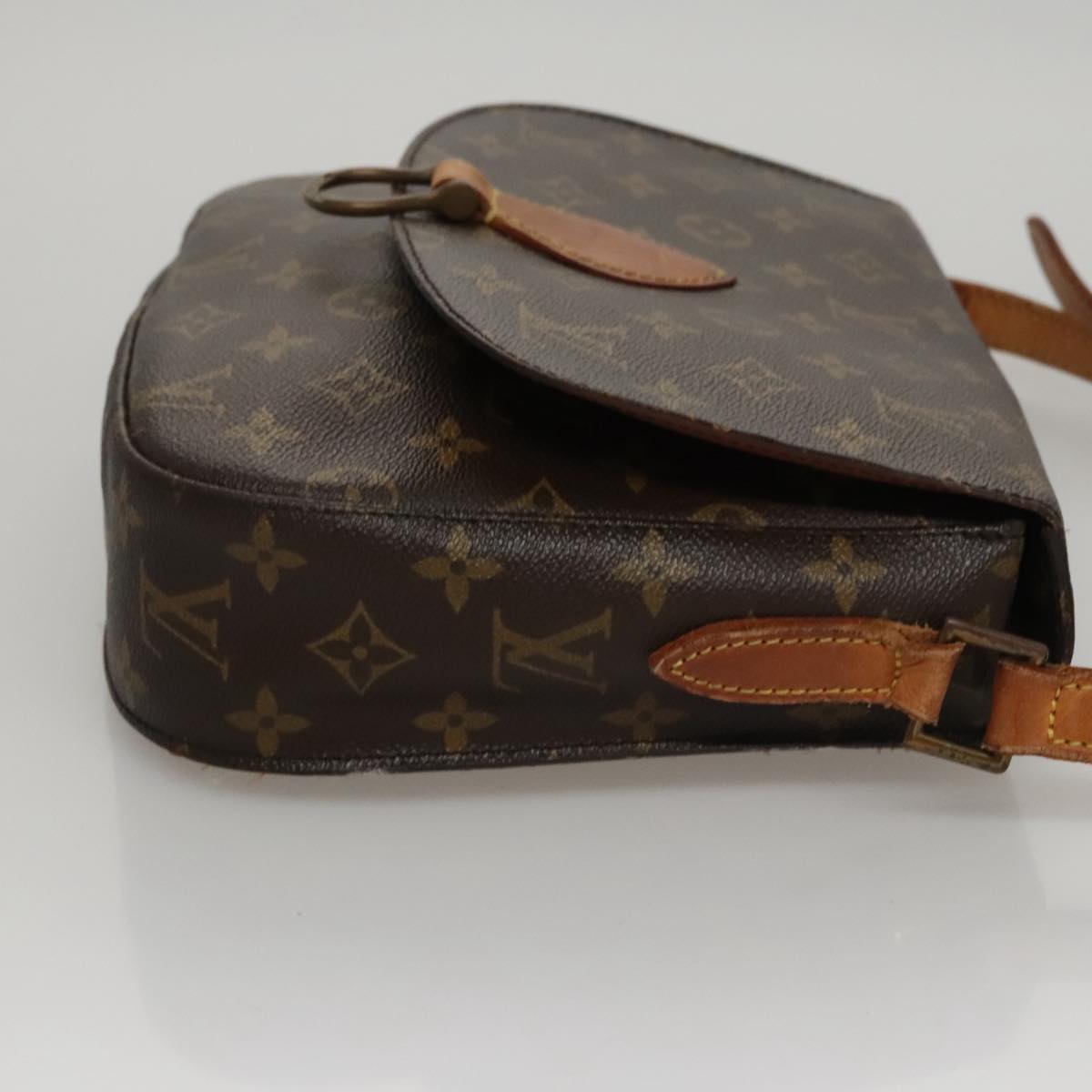LOUIS VUITTON Monogram Saint Cloud GM Shoulder Bag M51242 LV 108130