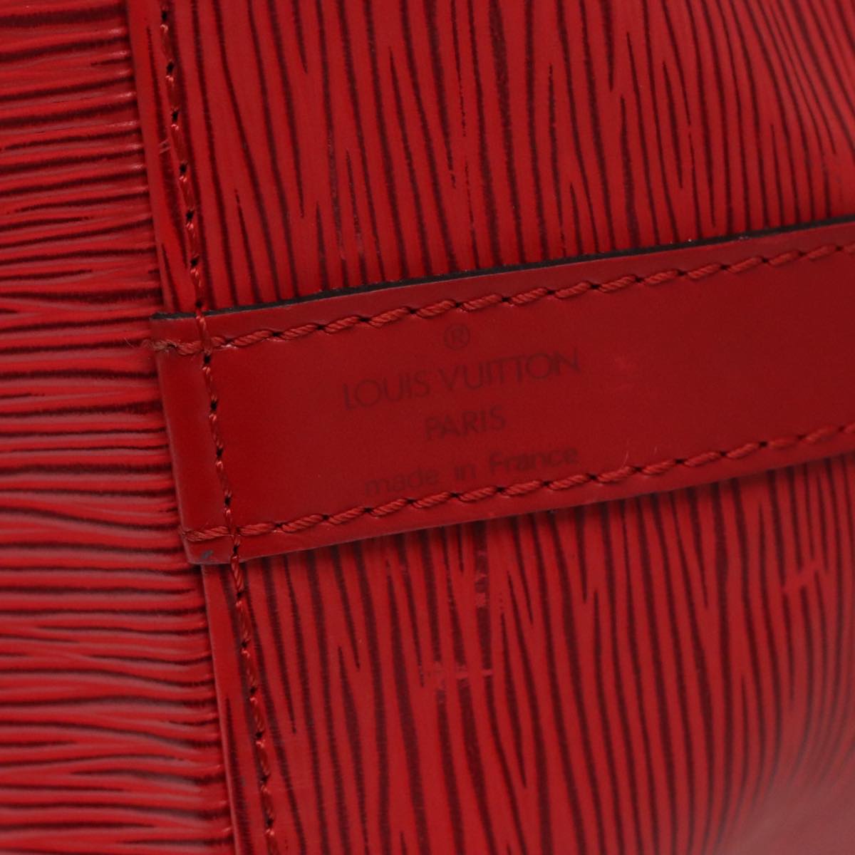 LOUIS VUITTON Epi Petit Noe Shoulder Bag Red M44107 LV 108146