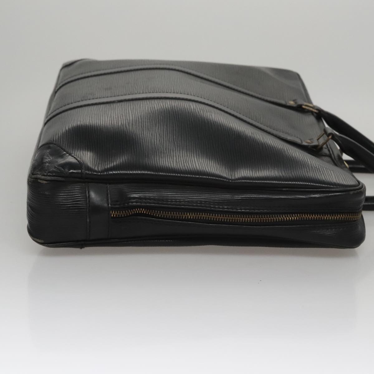 LOUIS VUITTON Epi Porte Documents Voyage Business Bag Black M54472 108150