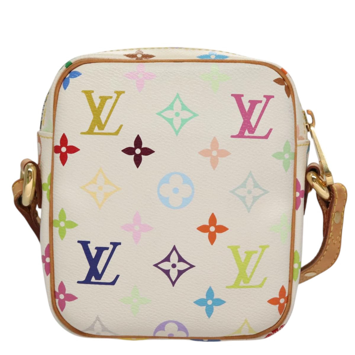 LOUIS VUITTON Monogram Multicolor lift Shoulder Bag White M40055 LV 108156