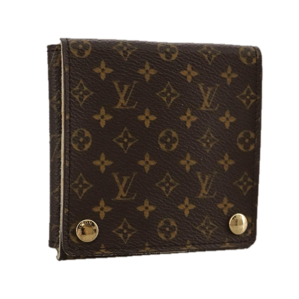 LOUIS VUITTON Monogram Jewelry case Jewelry Box LV 108157
