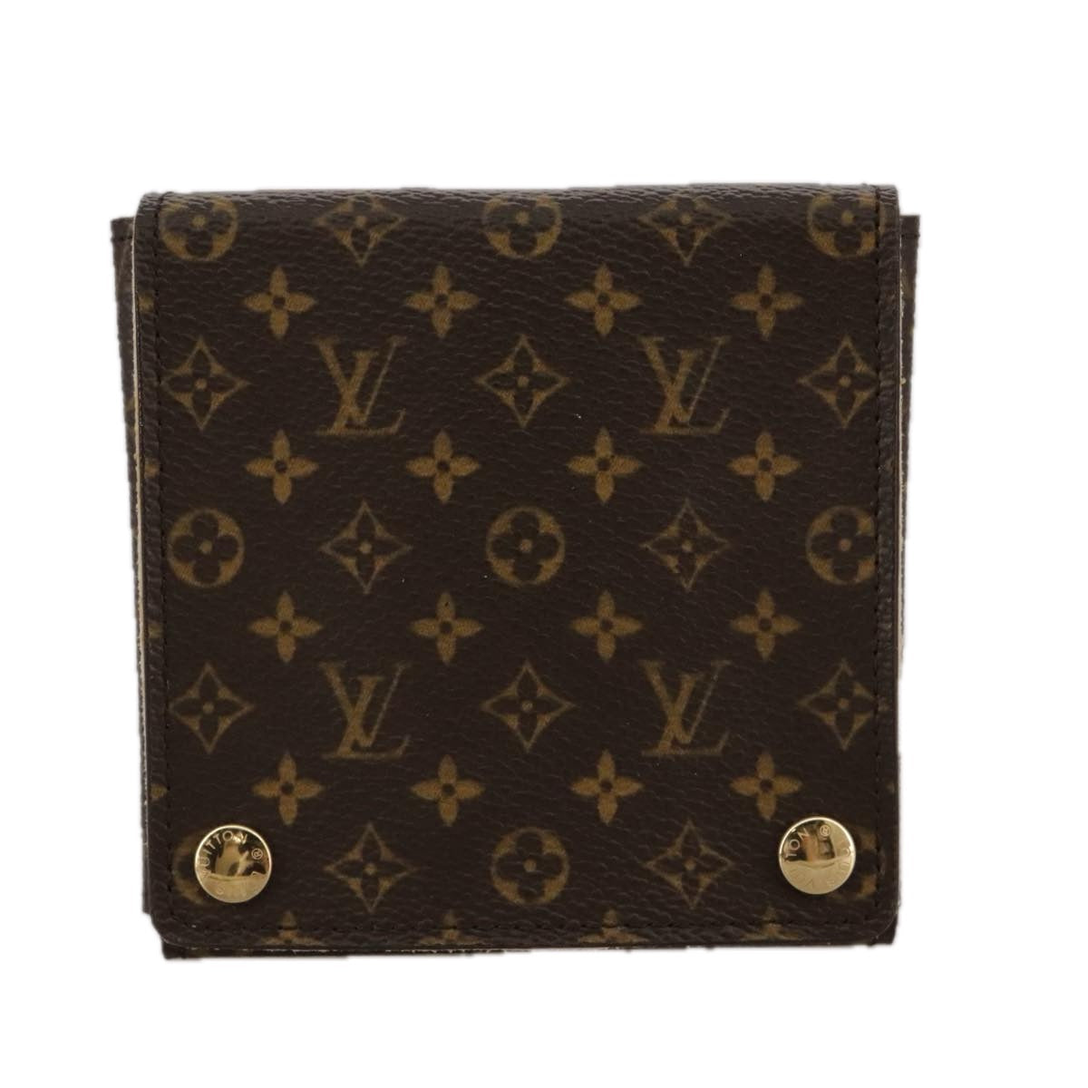 LOUIS VUITTON Monogram Jewelry case Jewelry Box LV 108157